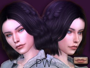 Sims 4 — Mouth Preset N 11 by PlayersWonderland — Custom thumbnail Non default You can find it by clicking on the mouth