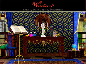 Sims 3 — Witchcraft Part II by Cashcraft — Witchcraft Part II features 8 new objects for your magically inclined Sims. As