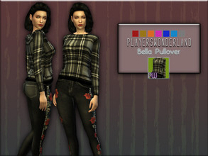 Sims 4 — Bella Pullover by PlayersWonderland — 7 Swatches All LOD's Custom thumbnail
