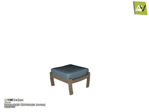 Sims 3 — Dogwood Seat Pouf by ArtVitalex — - Dogwood Seat Pouf - ArtVitalex@TSR, Dec 2019