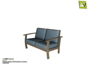 Sims 3 — Dogwood Seat Double by ArtVitalex — - Dogwood Seat Double - ArtVitalex@TSR, Dec 2019