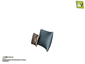 Sims 3 — Dogwood Seat Cushion Binary by ArtVitalex — - Dogwood Seat Cushion Binary - ArtVitalex@TSR, Dec 2019