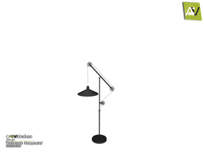 Sims 3 — Trevino Industrial Floor Lamp by ArtVitalex — - Trevino Industrial Floor Lamp - ArtVitalex@TSR, Dec 2019