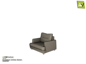 Sims 3 — Marsilia Seat Single by ArtVitalex — - Marsilia Seat Single - ArtVitalex@TSR, Dec 2019