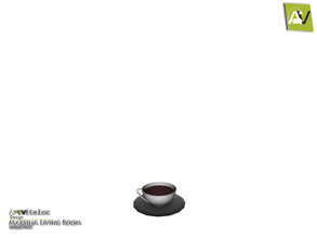 Sims 3 — Marsilia Teacup Full Of Tea by ArtVitalex — - Marsilia Teacup Full Of Tea - ArtVitalex@TSR, Dec 2019