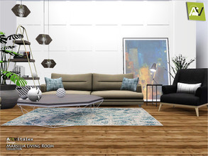 Sims 3 — Marsilia Living Room by ArtVitalex — - Marsilia Living Room - ArtVitalex@TSR, Dec 2019 - All objects are