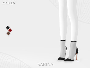 Sims 4 — Madlen Sabina Boots by MJ95 — Mesh modifying: Not allowed. Recolouring: Allowed (Please add original link in the