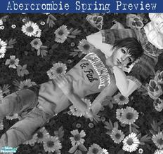 Sims 2 — ASP [male]  -- Baker Mountain by slice — ASP -- Abercrombie Spring Preview -- The following are styles featured