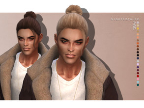 Sims 4 — Nightcrawler-Faded (HAIR) by Nightcrawler_Sims — NEW HAIR MESH T/E Smooth bone assignment All lods 22colors