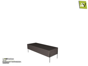 Sims 3 — Dussault Console Table Short by ArtVitalex — - Dussault Console Table Short - ArtVitalex@TSR, Dec 2019