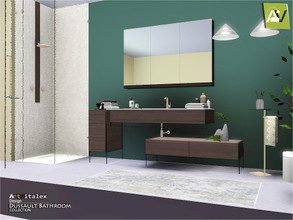 Sims 3 — Dussault Bathroom by ArtVitalex — - Dussault Bathroom - ArtVitalex@TSR, Dec 2019 - All objects are recolorable -