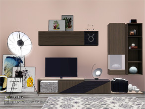 Sims 3 — Zurich Living Room TV Units by ArtVitalex — - Zurich Living Room TV Units - ArtVitalex@TSR, Dec 2019 - All