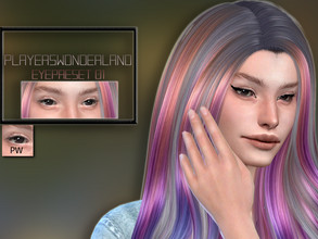 Sims 4 — Eye Preset 01 by PlayersWonderland — - Custom thumbnail - Non default - 1 preset To find this preset simply