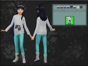 Sims 4 — Revant Pullover by PlayersWonderland — 8 Swatches All LOD's Custom thumbnail