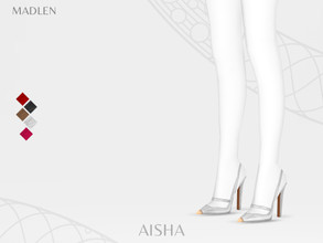 Sims 4 — Madlen Aisha Shoes by MJ95 — Mesh modifying: Not allowed. Recolouring: Allowed (Please add original link in the