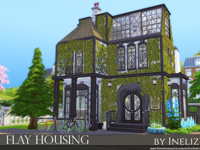 Sims 4 — Flay Housing by Ineliz — Your sims are planning to go off to university and can't find a proper off-campus