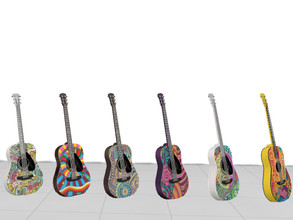 Sims 4 — Vintage guitar by isimswho — Requirements The sims 4 -Guitar vintage 