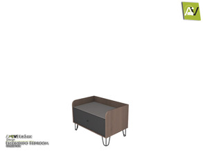 Sims 3 — Escondido End Table by ArtVitalex — - Escondido End Table - ArtVitalex@TSR, Dec 2019