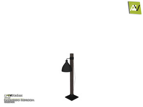 Sims 3 — Escondido Table Lamp by ArtVitalex — - Escondido Table Lamp - ArtVitalex@TSR, Dec 2019