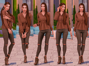 Sims 4 — Pose Pack 25 CAS by KatVerseCC — Another set of poses for your Sims 4 game. I hope you enjoy! :) - 5 poses - CAS