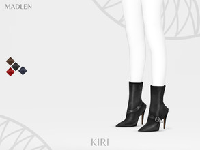 Sims 4 — Madlen Kiri Boots by MJ95 — Mesh modifying: Not allowed. Recolouring: Allowed (Please add original link in the