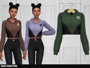 Sims 4 — ShakeProductions 340 - 3 by ShakeProductions — Tops/Sweatshirts New Mesh All LODs Handpainted 13 Colors