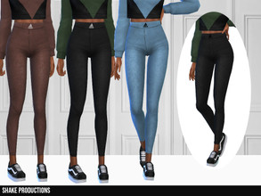 Sims 4 — ShakeProductions 340 - 4 by ShakeProductions — Bottoms/Skin Tight Leggings Handpainted 13 Colors