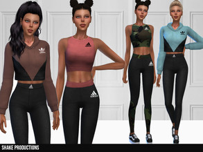 Sims 4 — ShakeProductions 340 - SET by ShakeProductions — This set contains 4 creations Meshes by me
