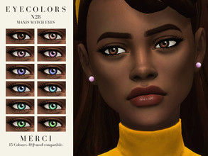 Sims 4 — Merci Eyecolors N28 by -Merci- — Maxis Match Eyecolors for both genders and all ages. Face Paint category. Have
