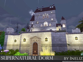 Sims 4 — Supernatural Dorm by Ineliz — The Supernatural Dorm is a perfect place for those sims that want to experience
