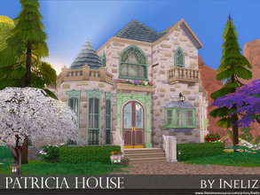 Sims 4 — Patricia House by Ineliz — This charming house carries the atmosphere of the wild west, where great deserts