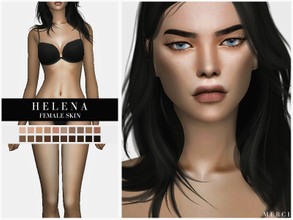 Sims 4 — Helena Female Skin by -Merci- — New realistic and detalied skin for Sims4! -Helena Skin is for female sims and