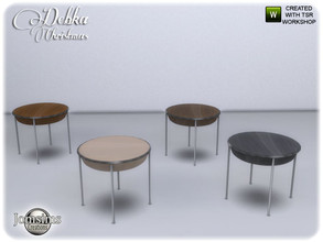 Sims 4 — Debka christmas living end table by jomsims — Debka christmas living end table