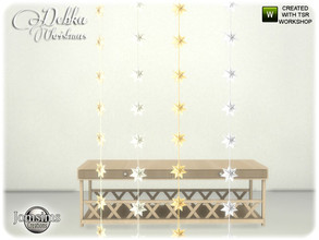 Sims 4 — Debka christmas living part 2 floor lamp stars by jomsims — Debka christmas living part 2 floor lamp stars