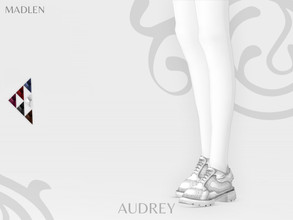 Sims 4 — Madlen Audrey Shoes by MJ95 — Mesh modifying: Not allowed. Recolouring: Allowed (Please add original link in the