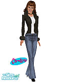 Sims 1 — Clueless: Amber 1 by frisbud — Amber(Elisa Donovan) wore this outfit to school for her debate on Haiti with Cher