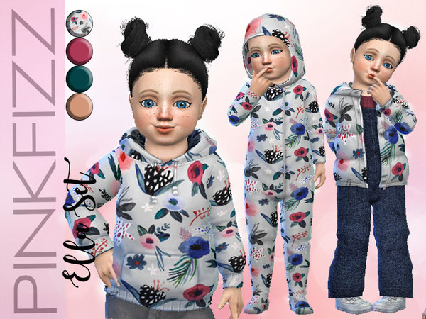 Sims 4 — Ella Set - Seasons Needed by Pinkfizzzzz — 4 colours Seasons needed for the coat Thanks to these wonderful