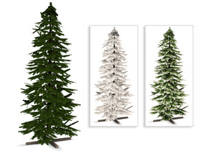 Sims 4 — Christmas Tree 2019 by sim_man123 — A simple indoor Christmas tree.