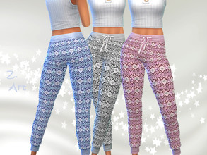 Sims 4 — Winter CollectZ. 20 by Zuckerschnute20 — These pants are made for cozy and relaxing holidays :D 3 colors CAS