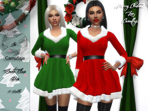 Sims 4 — Camuflaje - Santa Claus by Camuflaje — Merry Christmas and Happy New Year you guys! I wish you and your families