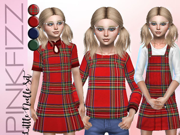 Sims 4 — Little Noelle Set by Pinkfizzzzz — Cute little festive set for the festive child!