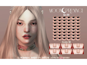 Sims 4 — Eyes N02, Freckles N01 by Moon_Presence — Eyes N02 - all genders; - all ages; - base game compatible; - HQ mod