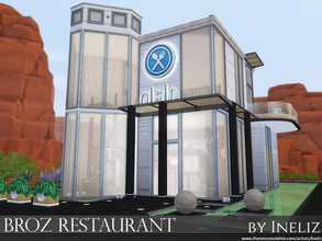 Sims 4 — Broz Restaurant by Ineliz — Broz Restaurant is one of the finest places in town. Family diner? Hot date?