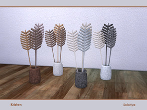 Sims 4 — Kristen. Handmade Plant by soloriya — Handmade plant. Part of Kristen set. 4 color variations. Category: