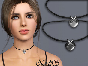 Sims 3 — NataliS TS3 Heart Pendant  by Natalis — Heart pendant. FA-YA