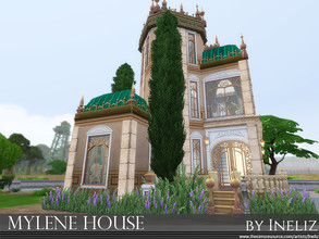 Sims 4 — Mylene House by Ineliz — Mylene House is a one bedroom, one bathroom house for a small family or a single sim