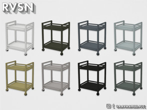 Sims 4 — Sip Sip Hooray Functional Bar Cart - Metal by RAVASHEEN — Why leave your simmie's house you spent hours building