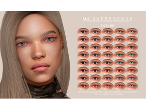 Sims 4 — Eyes N04 by Moon_Presence — - 40 swatches; - all ages; - all genders; - base game compatible; - HQ mod