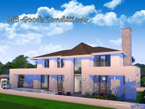 Sims 4 — MB-Good_Conditions     by matomibotaki — Classy but also modern large family house for your Simmis. Stylish and