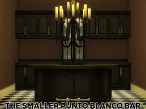 Sims 4 — The Smaller Punto Blanco Bar by vplumbobber — A one tile versions of the base game Punto Blaco Wraparound Home